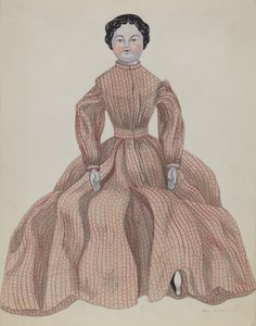 Poupée - Lulu, vers 1936 - Mary E Humes