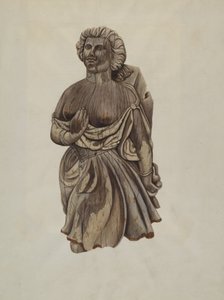 Figure de proue Martha, vers 1938 - Mary E Humes