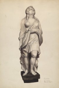 Figure de proue Galatea, vers 1940 - Mary E Humes