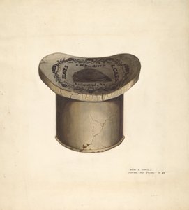Boîte à chapeau, vers 1939 - Mary E Humes