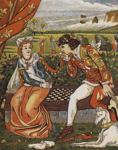 Dorigen et Aurelius, Conte du Franklin de Chaucer - Mary Eliza Haweis