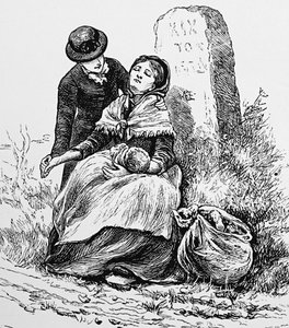 Une mère célibataire et son bébé trouvés épuisés au bord de la route - Mary Ellen Edwards