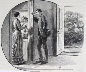 Illustration de la ménagère