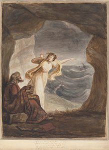 Prospero et Miranda - Mary Hoare