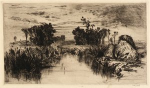 Quenouilles et arbres - Mary Nimmo Moran