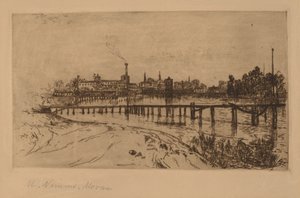 Newark, N.J., depuis le Passaic