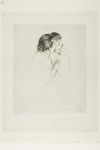 Mère paysanne et enfant