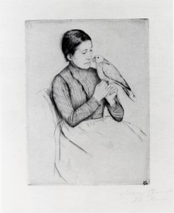 Le Perroquet - Mary Stevenson Cassatt