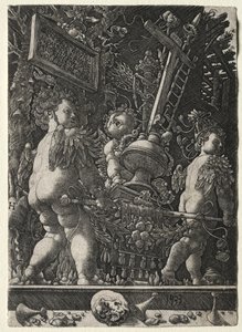 Anges portant les emblèmes de la Passion - Master H. L.