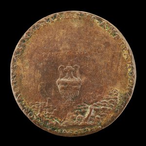 Vase dans un paysage [verso]
