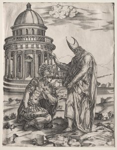 Alexandre le Grand et le Grand Prêtre de Jérusalem