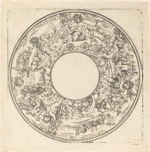 Bacchus dans un chariot