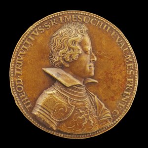 Teodoro Trivulzio, 1597-1657, Prince du Saint-Empire romain germanique, Comte de Mesocco...milieu du 17ème siècle - Master M.A.S.