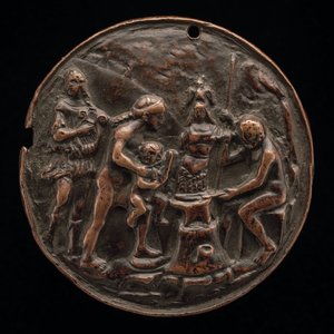 Apollon, Vénus, Mars et Vulcain, vers 1500