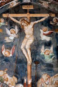 La Crucifixion (détail) - Master Trecentesco of Sacro Speco School