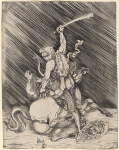 Hercule et Cacus - Master of 1515