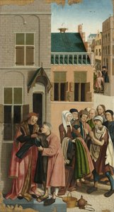 Les Sept Œuvres de Miséricorde : Vêtir les nus, 1504 - Master of Alkmaar