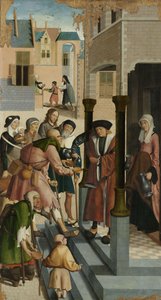 Les Sept Œuvres de Miséricorde : Donner à boire à ceux qui ont soif, 1504 - Master of Alkmaar