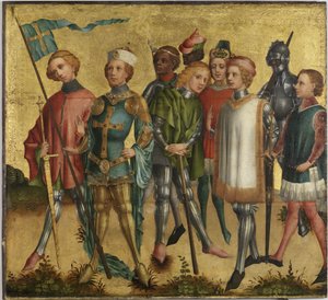 Saint Gereon de Cologne avec des soldats, vers 1460 - Master of Cologne