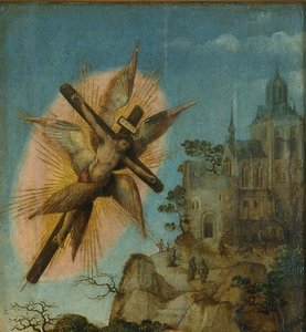 Triptyque du Baptême du Christ (détail)