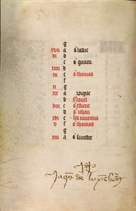Page du calendrier pour décembre suite