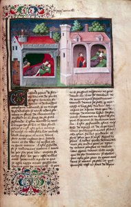 Scène galante : deux couples discutant - Master of Jean Mansel