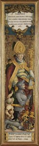 Saint Martin de Tours avec Gottfried Werner von Zimmern et un mendiant