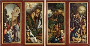 Le Retable Wildenstein fermé - Master of Messkirch