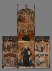 Retable des saints Athanase, Blaise et Agathe - Master of Riglos