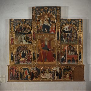 Retable avec scènes de la vie de Saint André, vers 1420-30 - Master of Roussillon