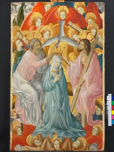 Le Couronnement de la Vierge avec la Trinité, vers 1400