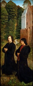 Deux représentants de la guilde des cordonniers - Master of Saint Crispin and Crispinian