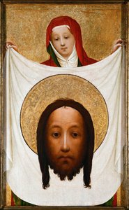 Sainte Véronique avec le sudarium du Christ (huile sur noyer)
