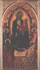 Madone et Enfant avec Saint Jean-Baptiste et Saint Nicolas de Myre