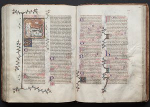 Le Missel de Gotha : Fol. 123r, Texte - Master of the Boqueteaux
