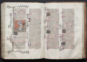 Le Missel de Gotha : Fol. 125r, Texte, c. 1375