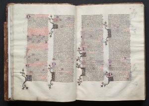 Le Missel de Gotha : Fol. 25r, Texte - Master of the Boqueteaux