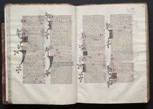 Le Missel de Gotha : Fol. 27v, Texte