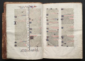 Le Missel de Gotha : Fol. 3r, Texte - Master of the Boqueteaux