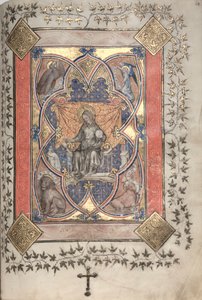 Le Missel de Gotha : Fol. 64r, Christ en majesté