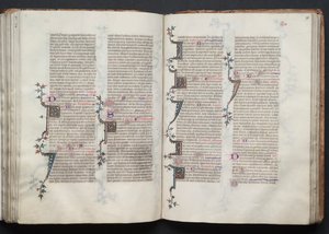 Le Missel de Gotha : Fol. 98r, Texte - Master of the Boqueteaux