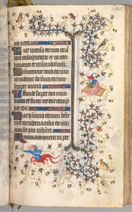 Heures de Charles le Noble, roi de Navarre (1361-1425) : fol. 189r, Texte - Master of the Brussels Initials and Associates