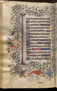 Heures de Charles le Noble, roi de Navarre (1361-1425) : fol. 52v, Texte - Master of the Brussels Initials and Associates