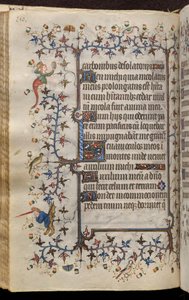 Heures de Charles le Noble, roi de Navarre (1361-1425) : fol. 75v, Texte