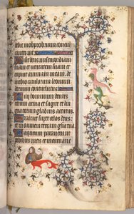 Heures de Charles le Noble, roi de Navarre 1361-1425 : fol. 193r, Texte, vers 1405