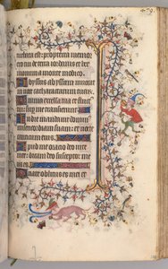 Heures de Charles le Noble, roi de Navarre 1361-1425 : fol. 234r, texte, c. 1405 - Master of the Brussels Initials and Associates