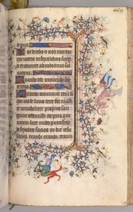 Heures de Charles le Noble, roi de Navarre 1361-1425 : fol. 239r, Texte, vers 1405 - Master of the Brussels Initials and Associates