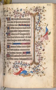 Heures de Charles le Noble, roi de Navarre 1361-1425 : fol. 241r, Texte, vers 1405 - Master of the Brussels Initials and Associates