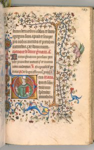 Heures de Charles le Noble, roi de Navarre 1361-1425, fol. 289r, Saint-Germain, vers 1405 - Master of the Brussels Initials and Associates