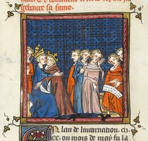 Philippe Auguste et le roi Jean d